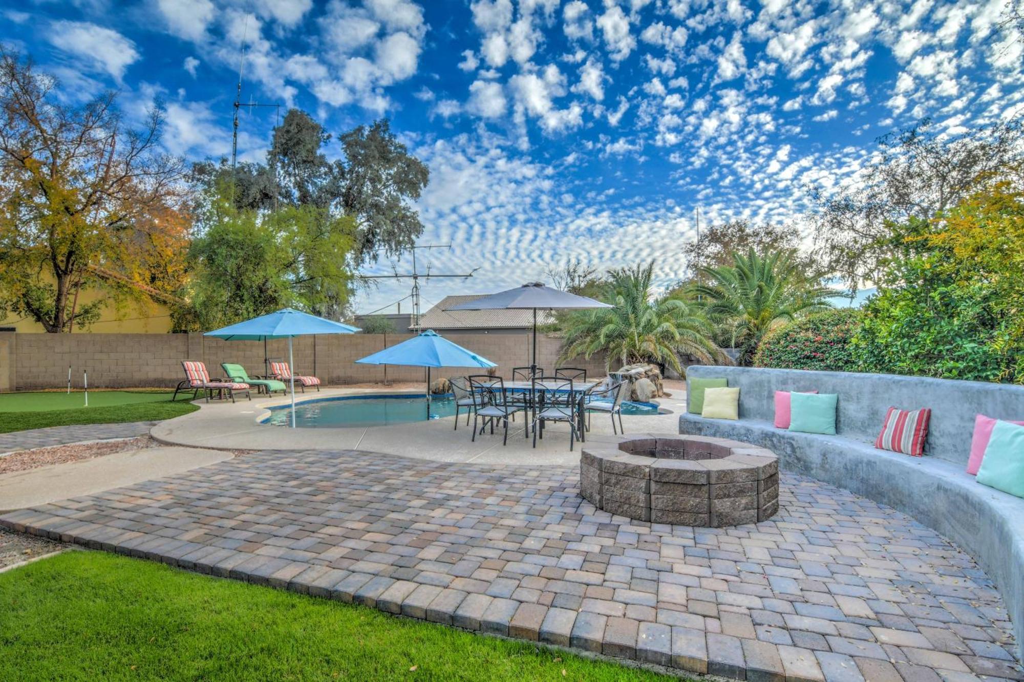 Route 66 Oasis In Downtown Gilbert With Heated Pool & Mini Golf Villa Luaran gambar