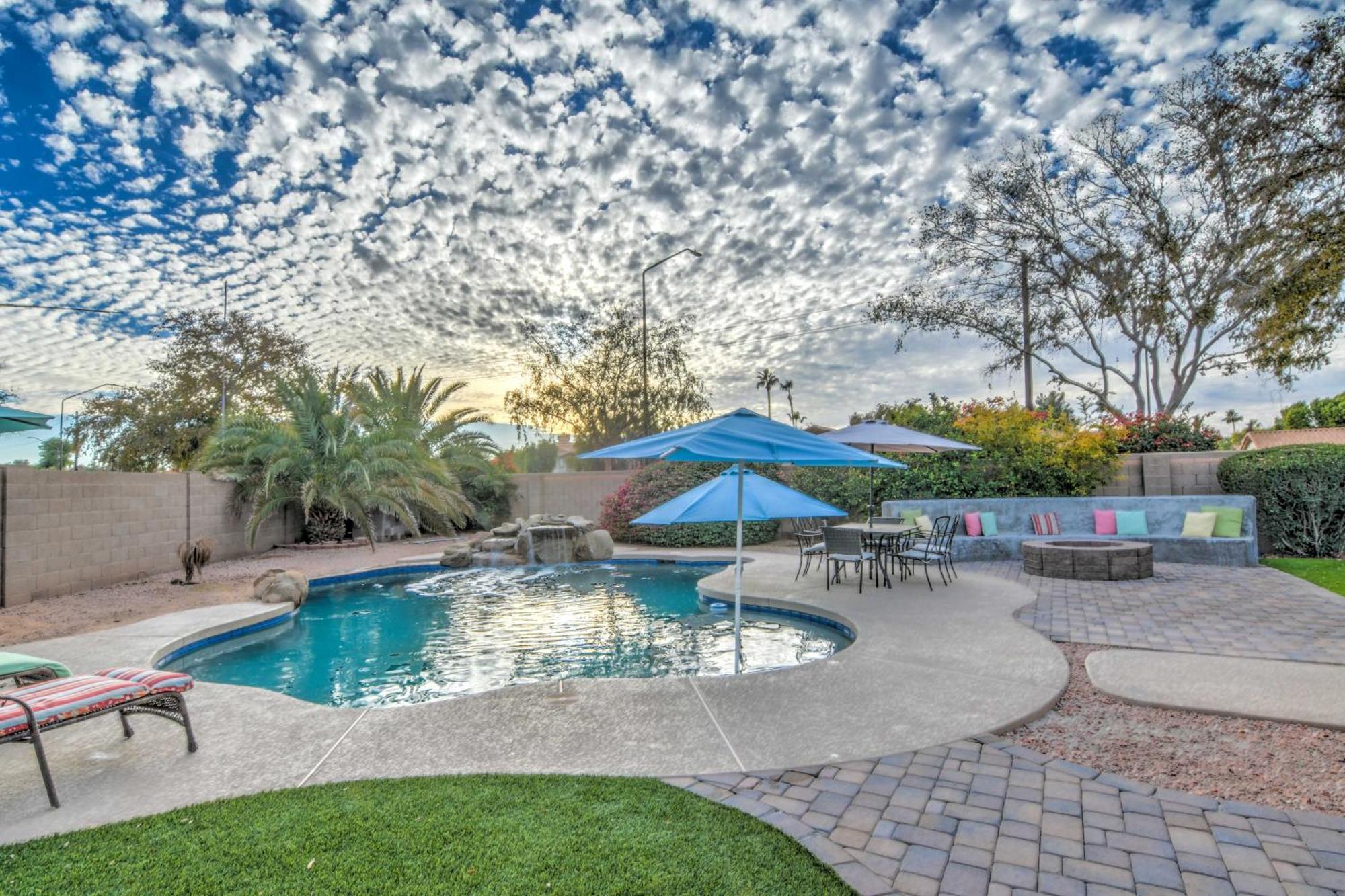 Route 66 Oasis In Downtown Gilbert With Heated Pool & Mini Golf Villa Luaran gambar