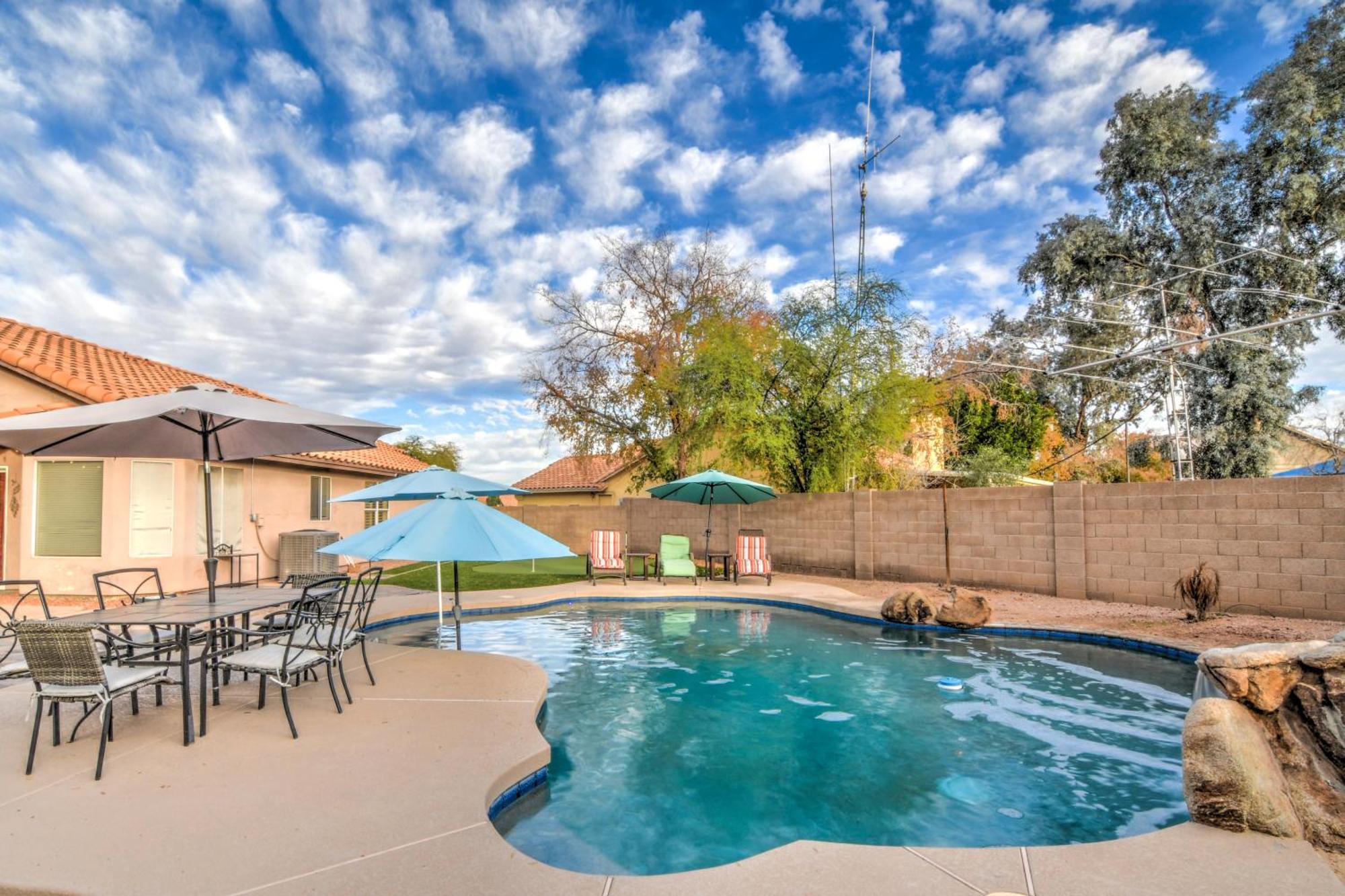 Route 66 Oasis In Downtown Gilbert With Heated Pool & Mini Golf Villa Luaran gambar